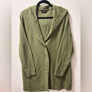 Lane Bryant Sage Green Cardigan